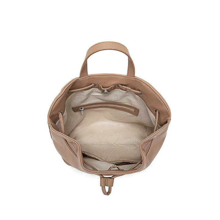 Leah Backpack in Latte Pebbled by Pixie Mood