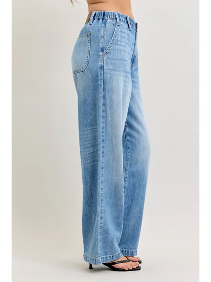 Nova Featherweight Baggy  Jeans by Judy Blue
