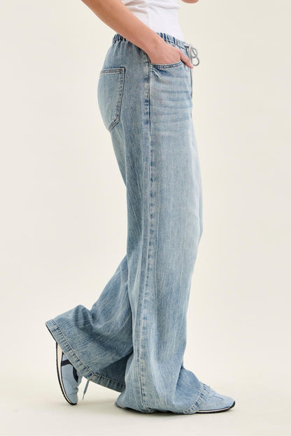 Ophelia Palazzo Fit Jeans by Judy Blue