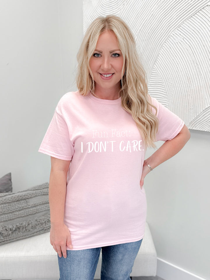 I Don't Care Graphix Tee