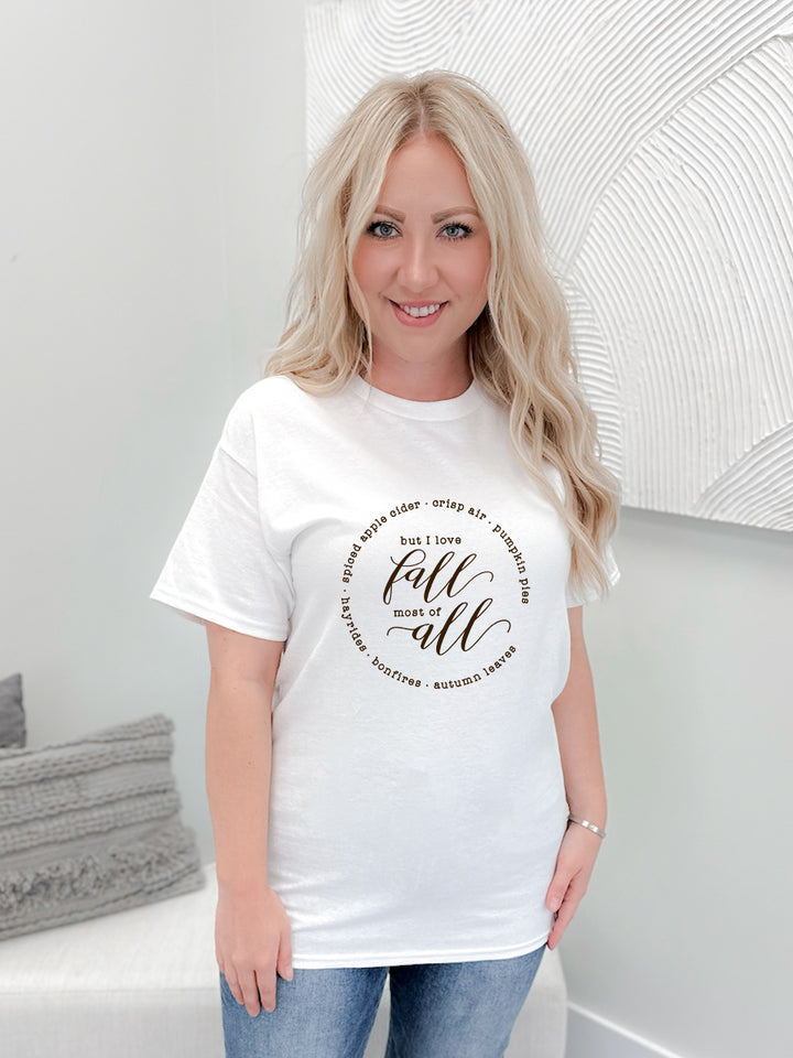 I Love Fall Graphix Tee