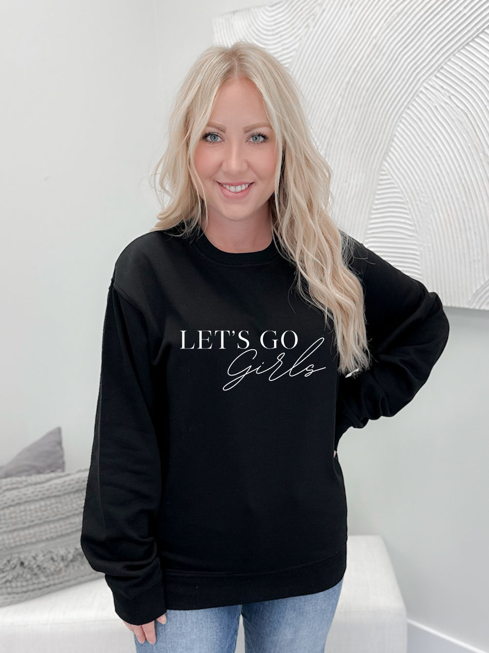 Let's Go Girls Graphix Pullover