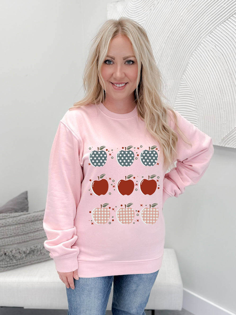 Apple Stamp Graphix Pullover / Hoodie