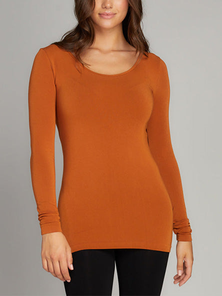 Bamboo Scoop Long Sleeve by C'est Moi