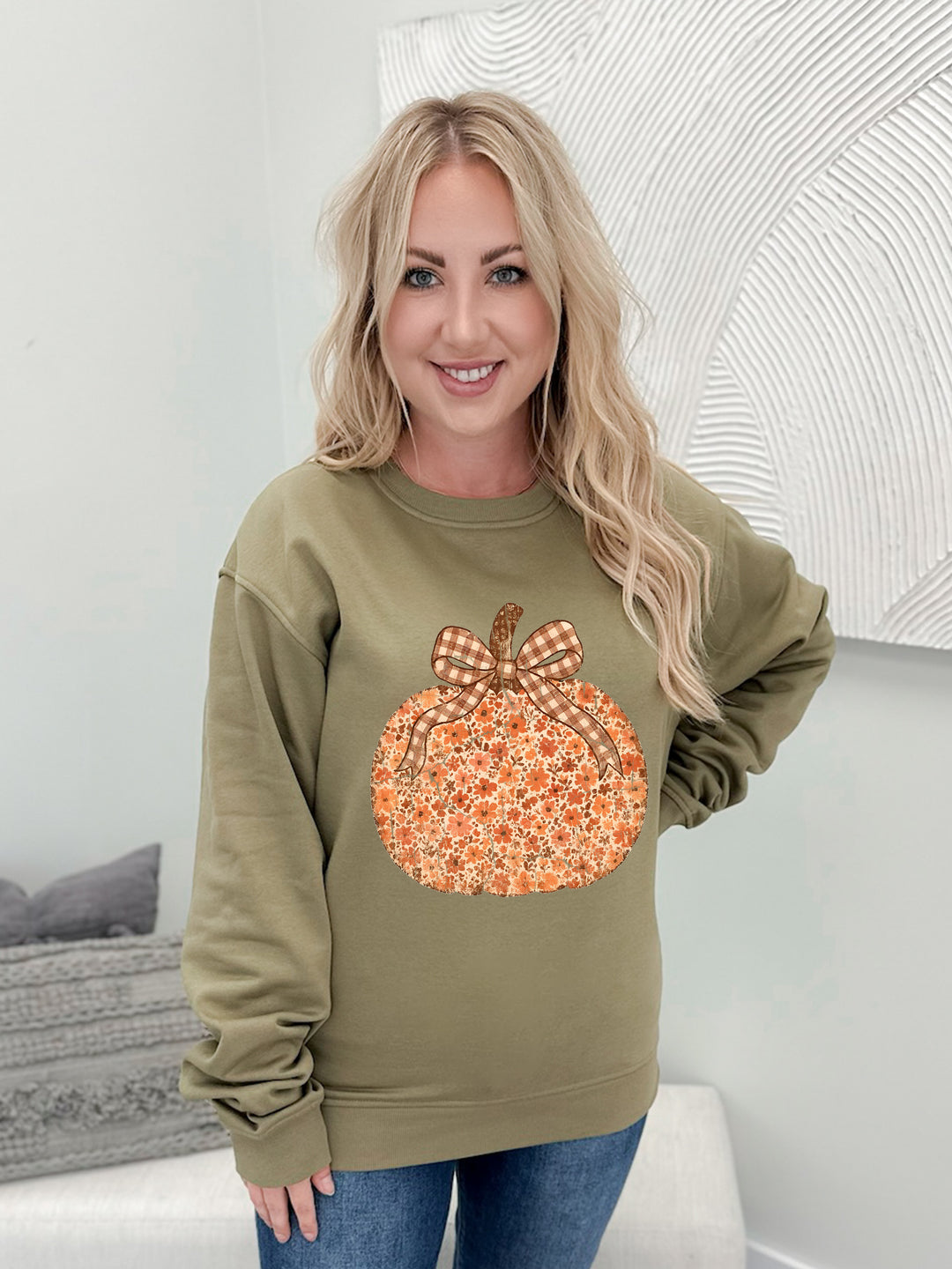 Cottage Pumpkin Graphix Pullover / Hoodie
