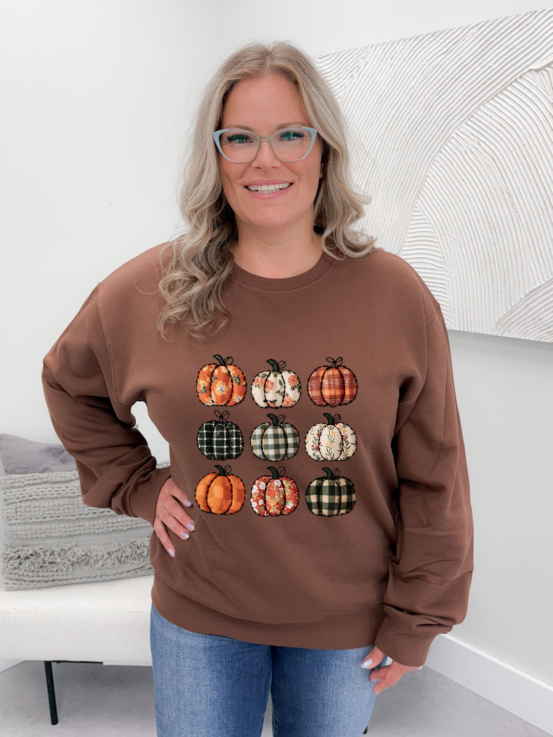 Pumpkin Stamp Graphix Pullover / Hoodie