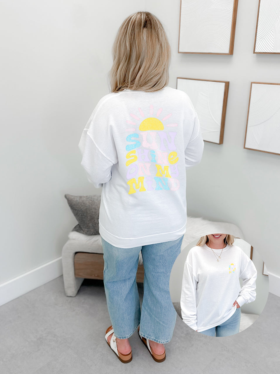 Sunshine On My Mind Graphix Pullover
