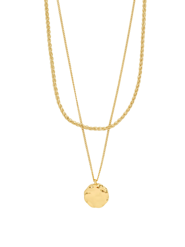 Rustic Coin Necklace Set