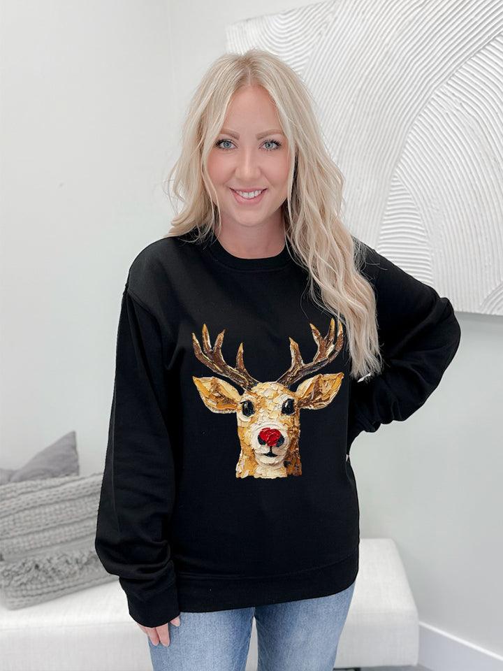 Painted Rudolph Graphix Pullover / Hoodie