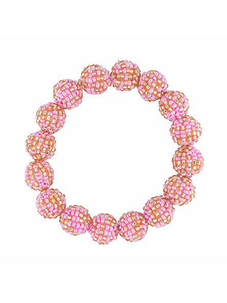 Classic Globe Bracelet in Hibiscus