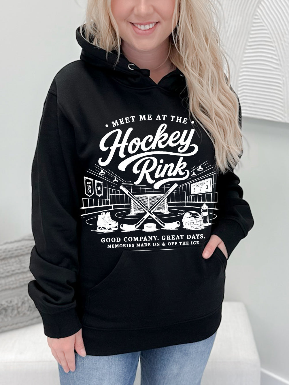 Hockey Rink Club Graphix Hoodie/Pullover