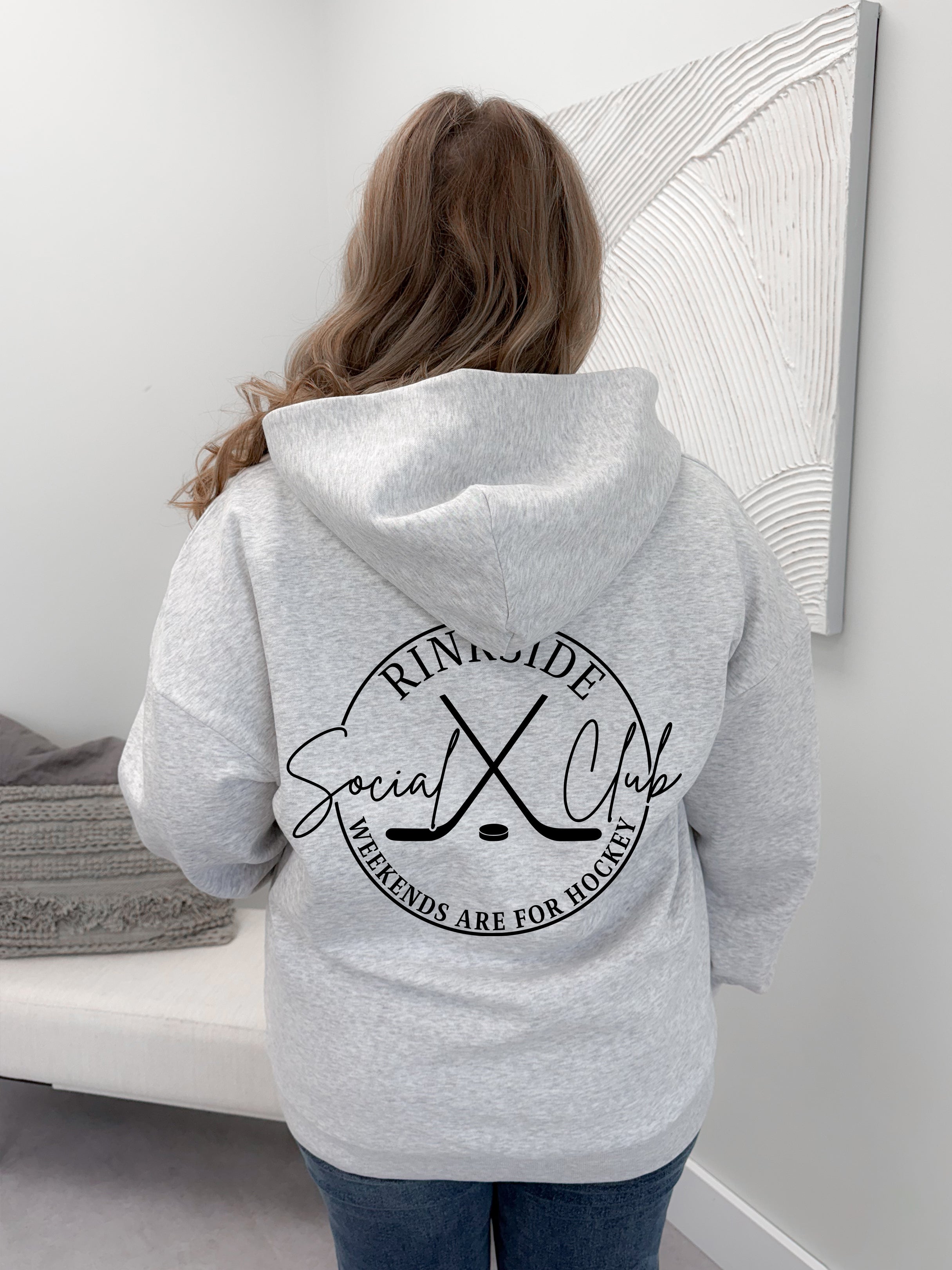 Hockey Half Zip Graphix Hoodie