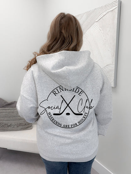 Hockey Half Zip Graphix Hoodie
