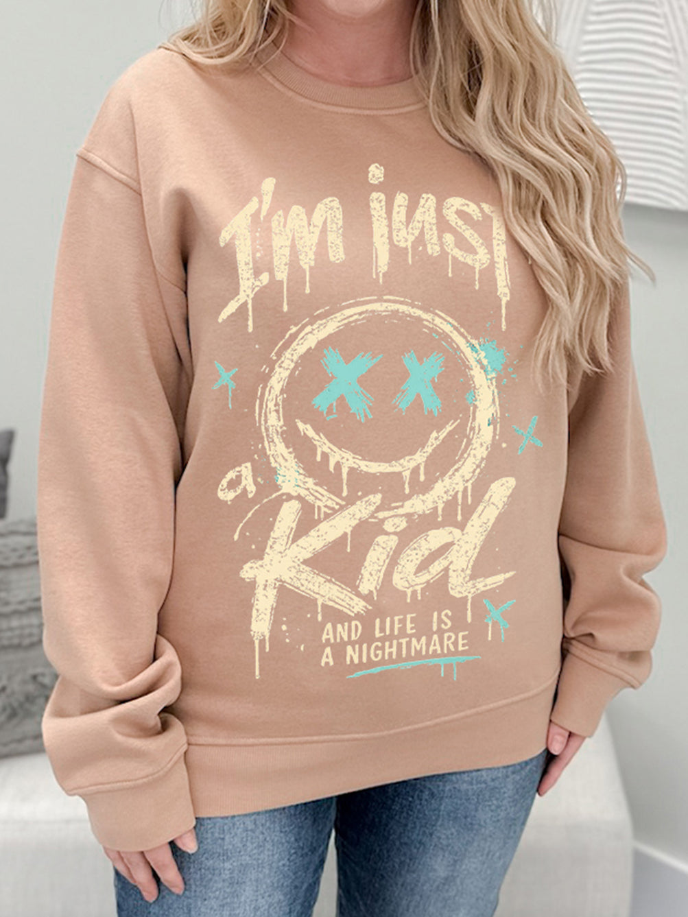I'm Just A Kid Graphix Pullover