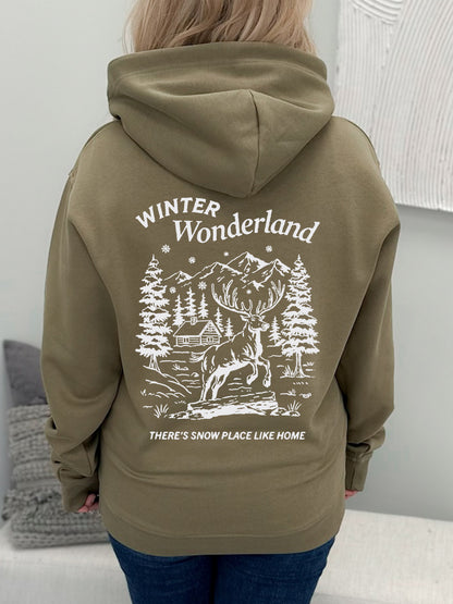 Snow Place Like Home Graphix Pullover / Hoodie