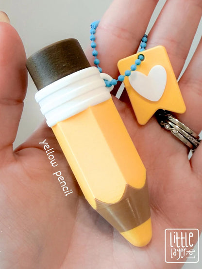 Pencil Clicker Keychain