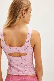 Full Bloom Eyelet Cami by Free People