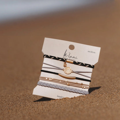 Inspire Hair Tie Bracelet Set by K'lani