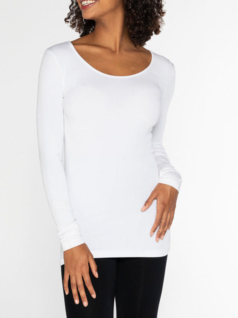 Bamboo Scoop Long Sleeve by C'est Moi