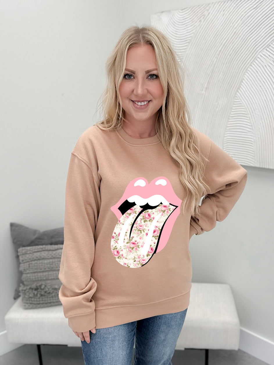 Petal & Pout Graphix Pullover / Hoodie