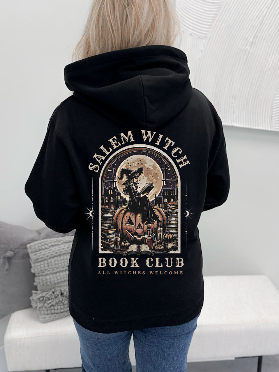 Salem Witch Book Club Graphix Pullover / Hoodie