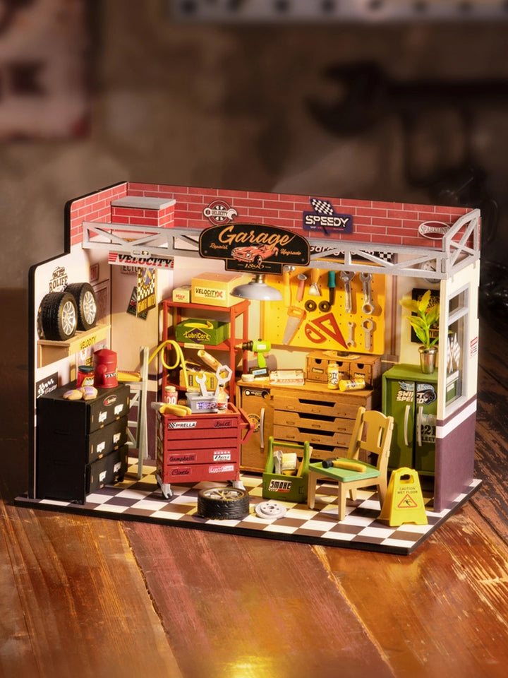 DIY Miniature Garage Workshop