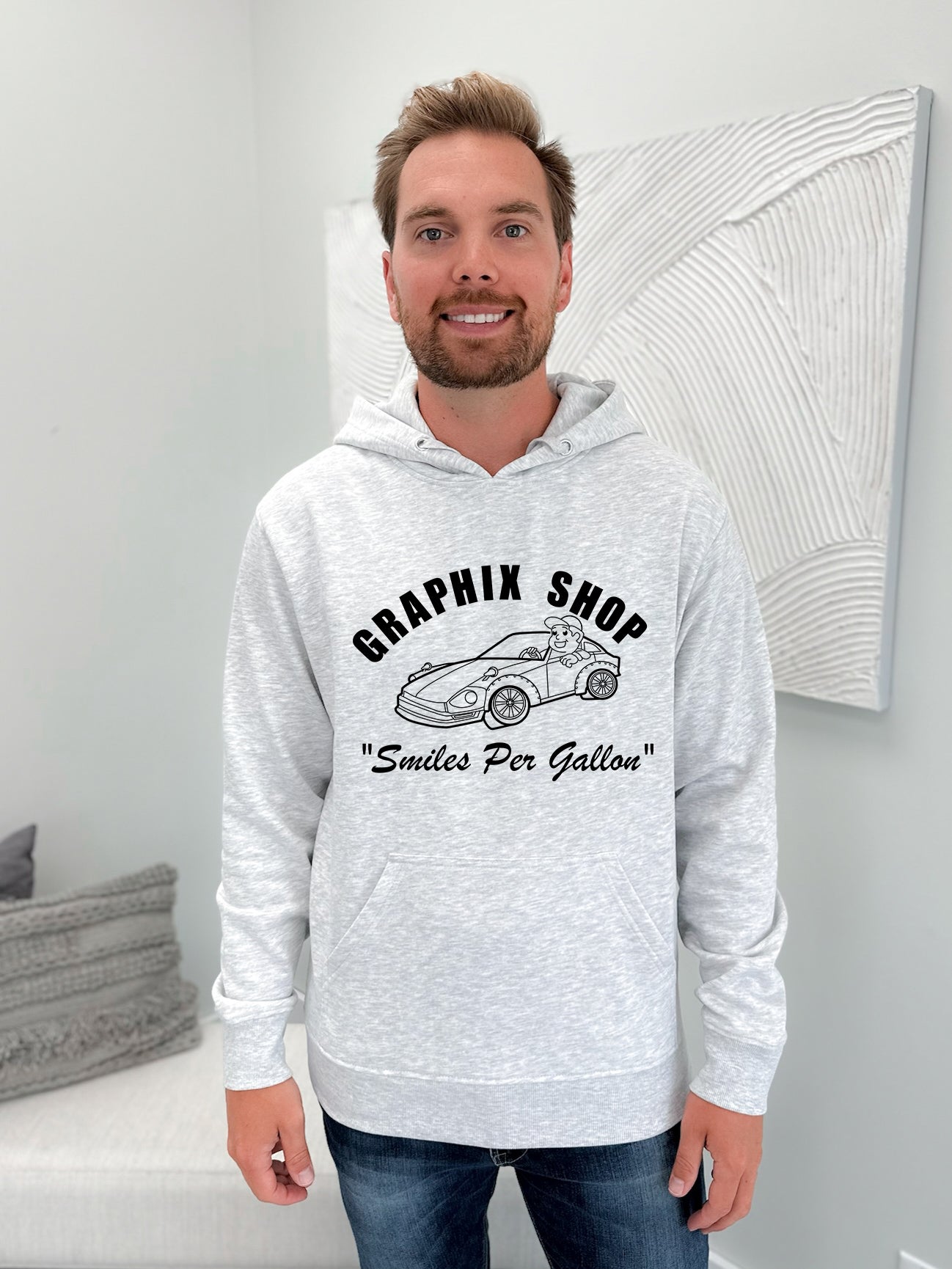 Smiles Per Gallon Graphix Pullover / Hoodie