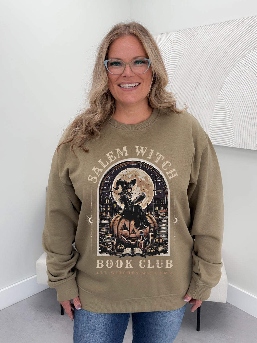 Salem Witch Book Club Graphix Pullover / Hoodie