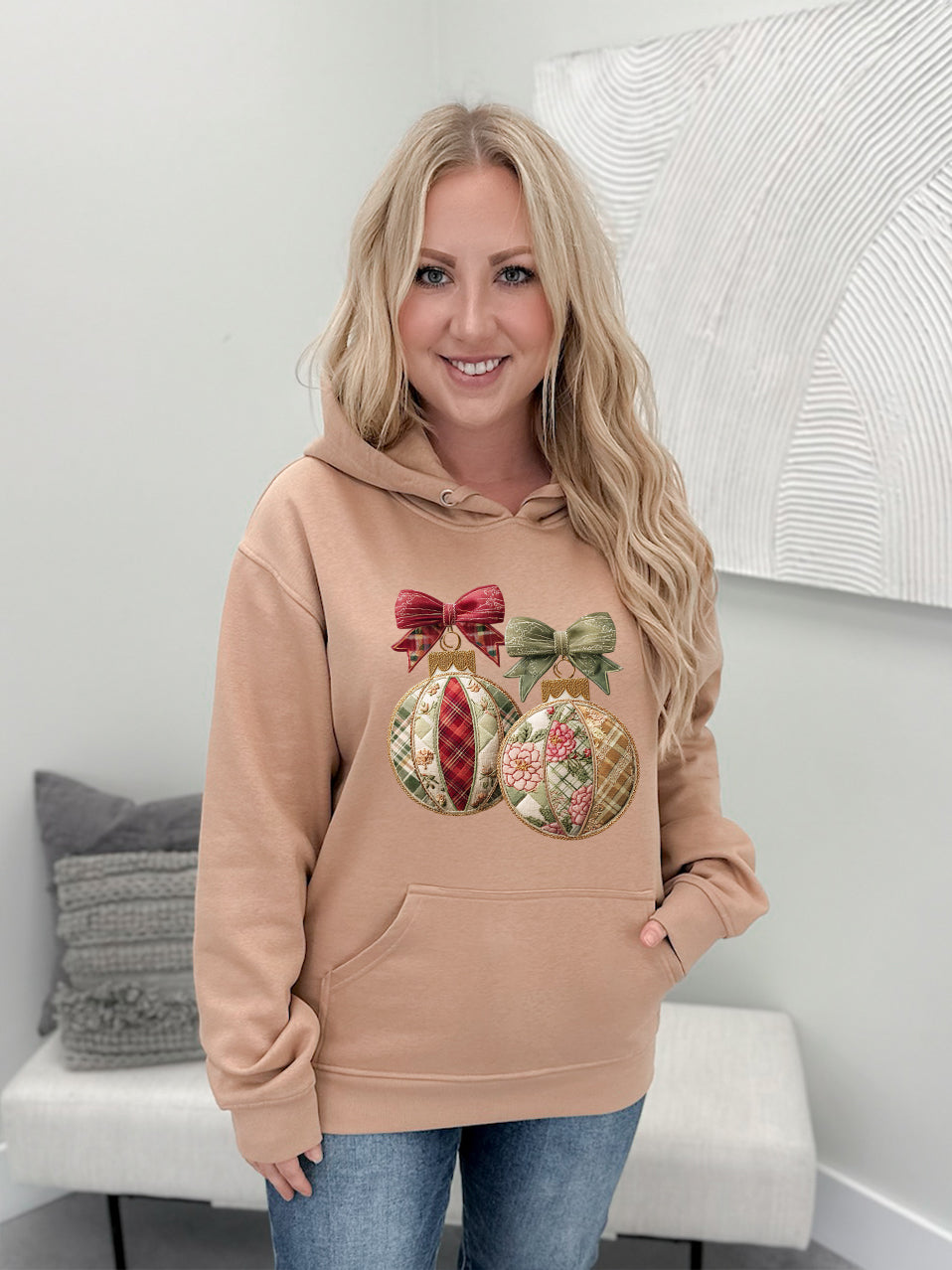 Ornament Patchwork Graphix Pullover / Hoodie