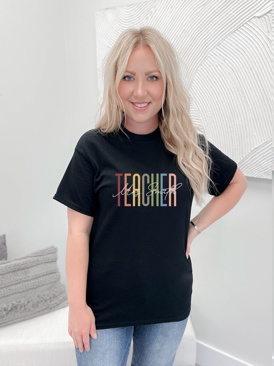 Custom Name Teacher Graphix