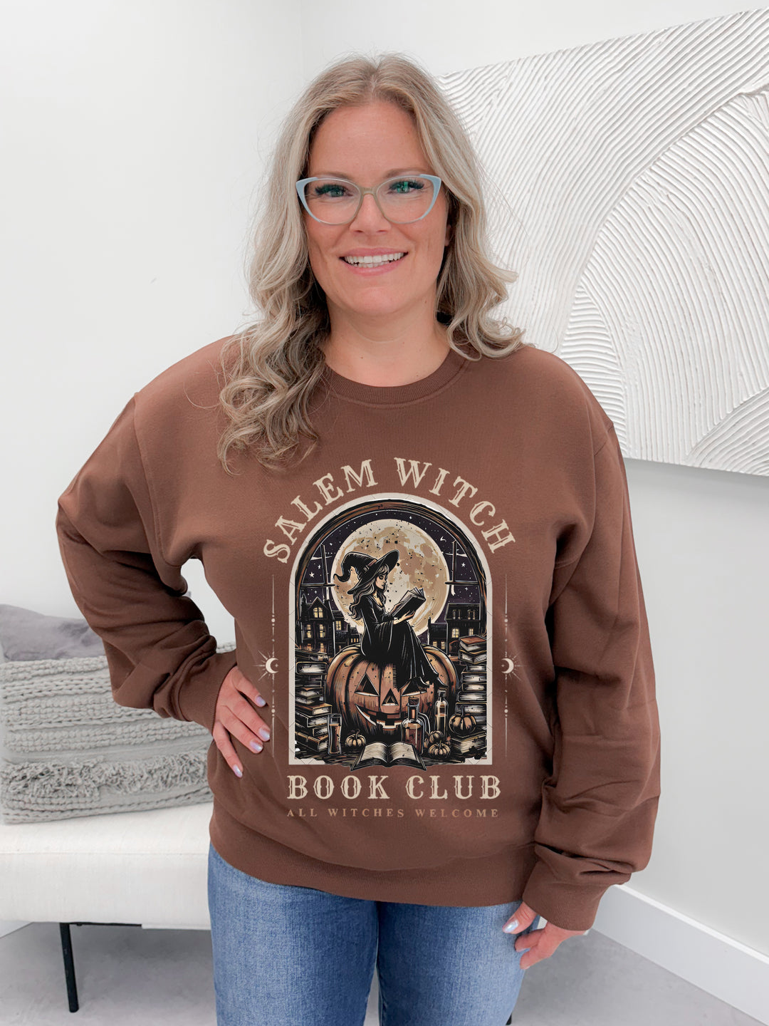 Salem Witch Book Club Graphix Pullover / Hoodie