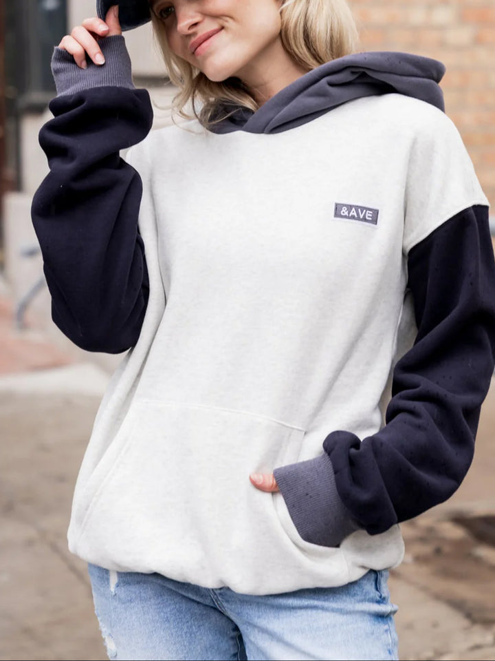 Comfort Zone Hoodie in Goal Getter by Ampersand Avenue