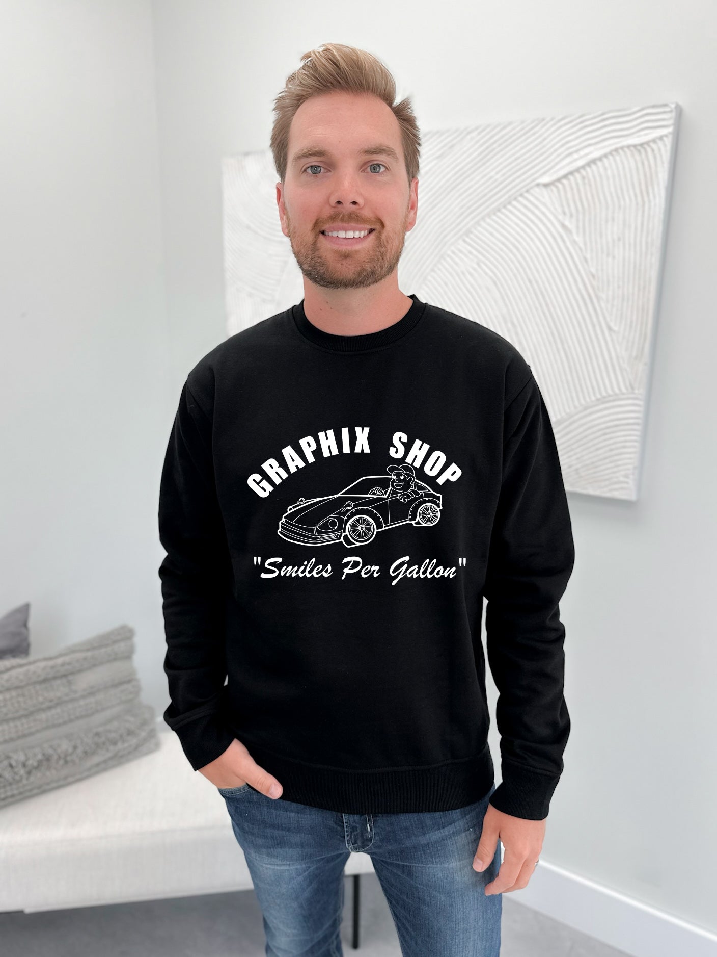 Smiles Per Gallon Graphix Pullover / Hoodie