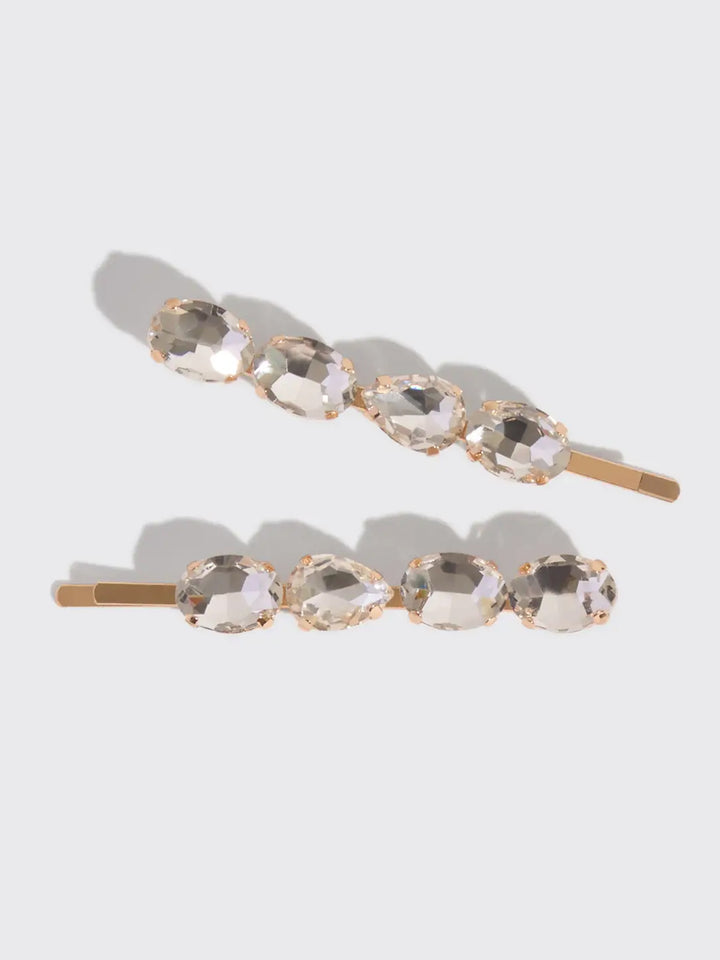 Holiday Gemstone Bobby Pins 2 PC Set by Kitsch