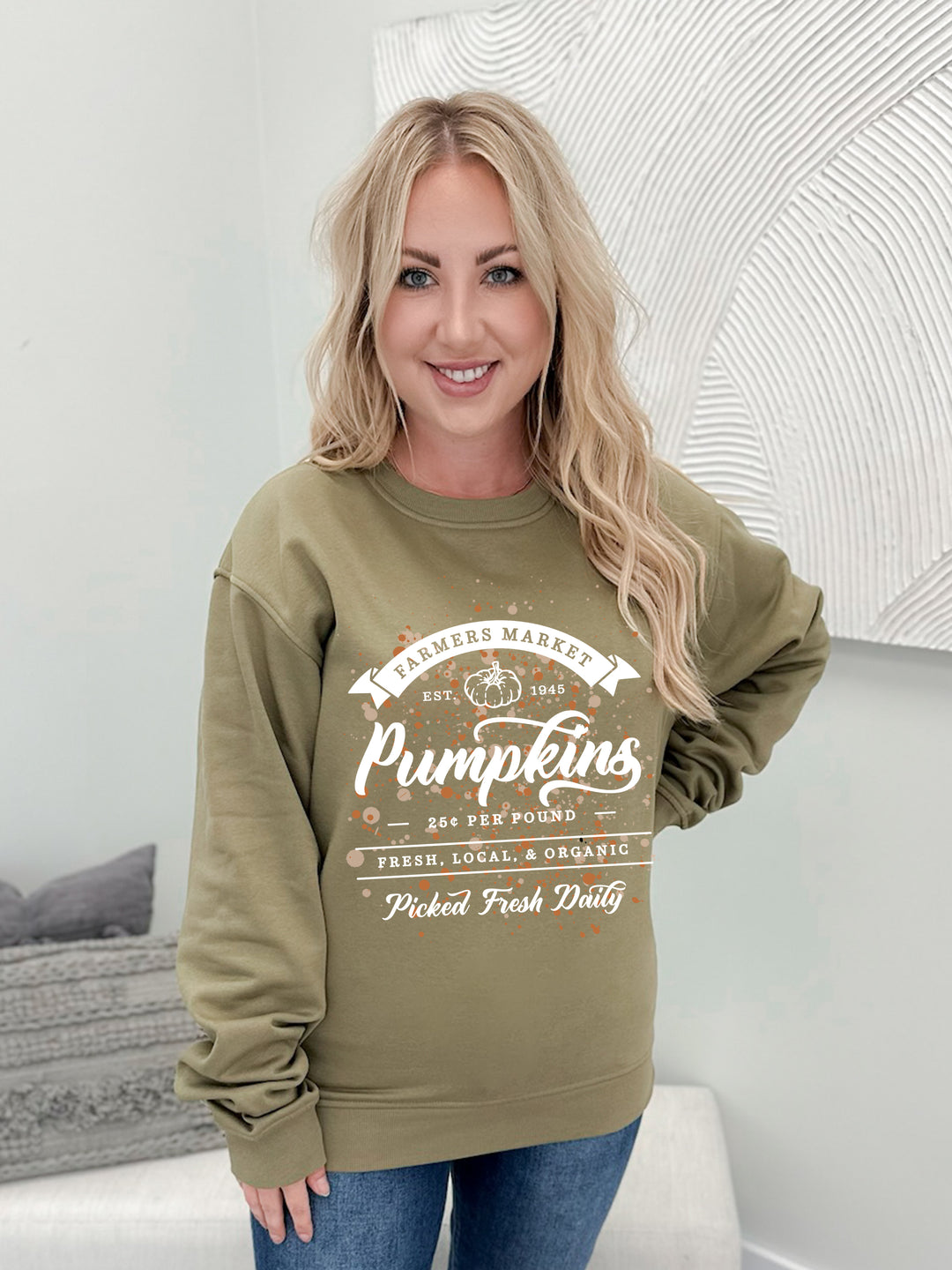 Farm Fresh Pumpkin Graphix Pullover / Hoodie