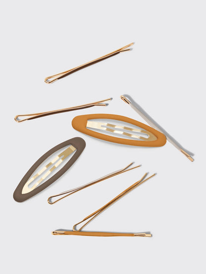 Metal Cloud Pins & Snap Clips Set in Sedona by Kistch