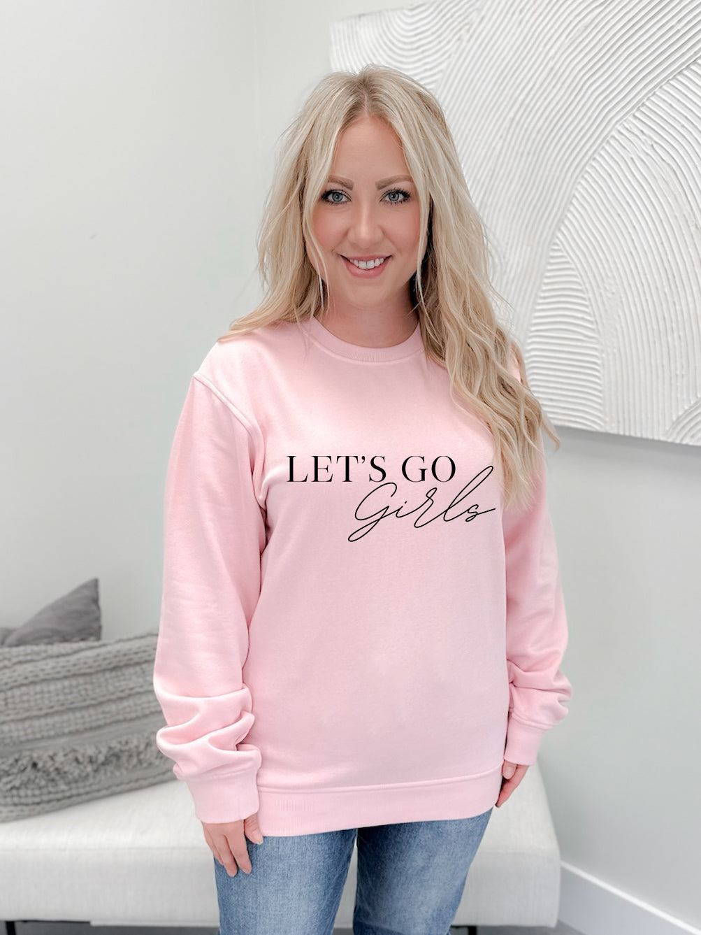 Let's Go Girls Graphix Pullover