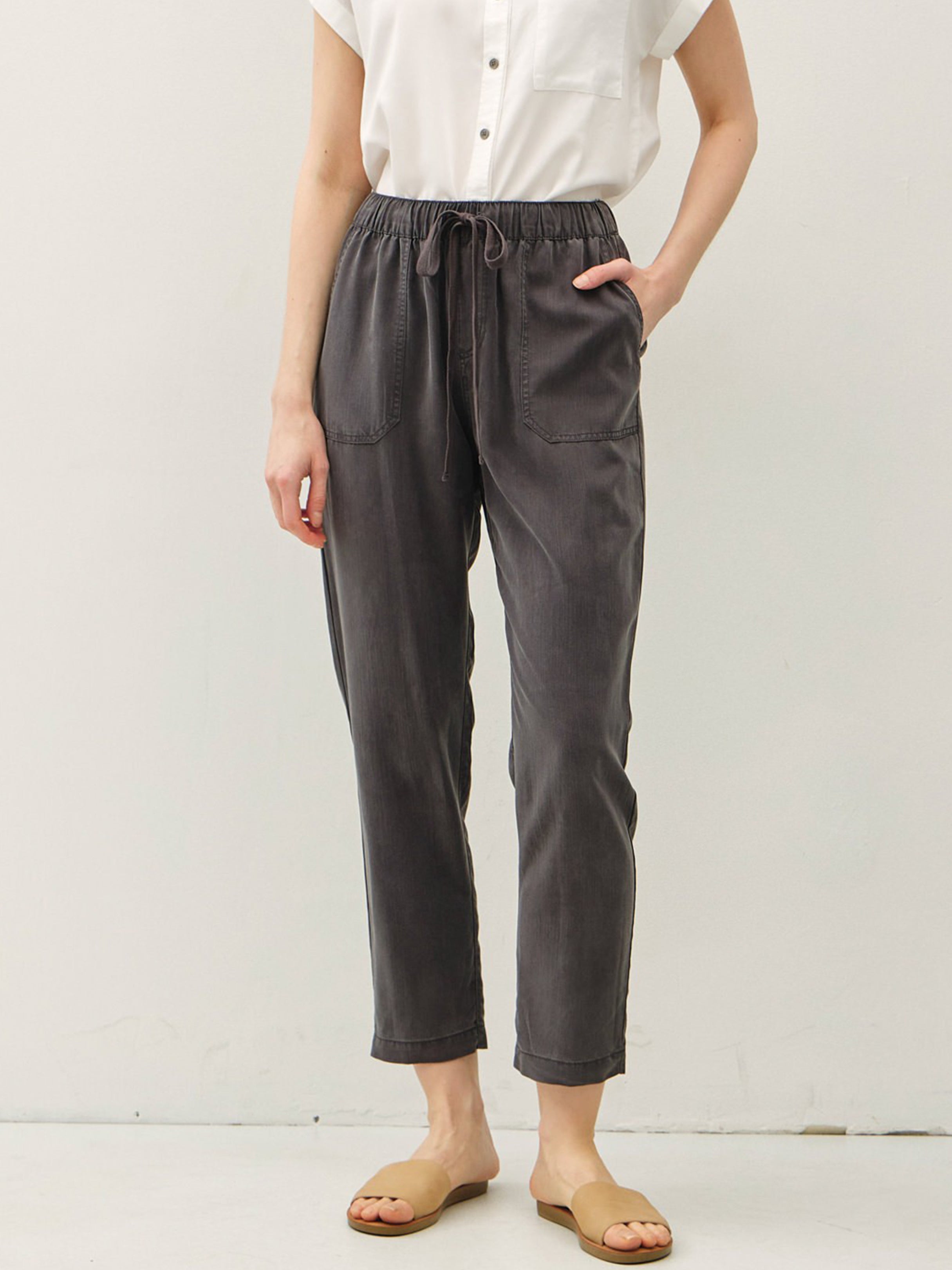 Leslie Pants in Charcoal - Small
