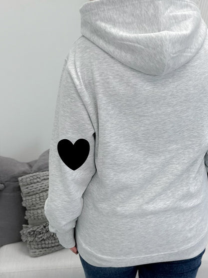Love Elbow Patch Graphix Pullover / Hoodie