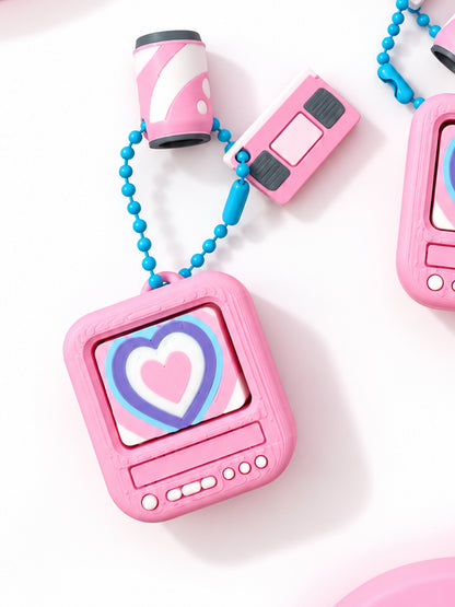 Retro TV Keychain Clickers