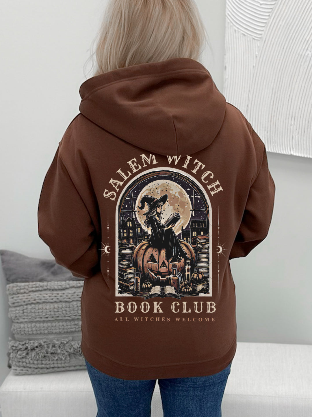 Salem Witch Book Club Graphix Pullover / Hoodie