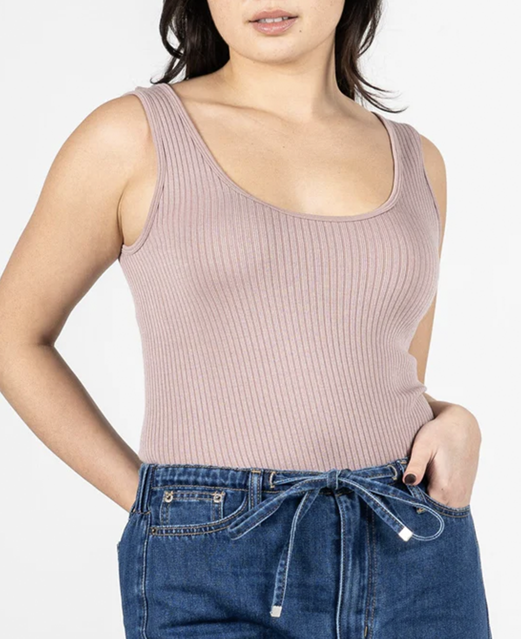 Seamless Rib Tank by C'est Moi