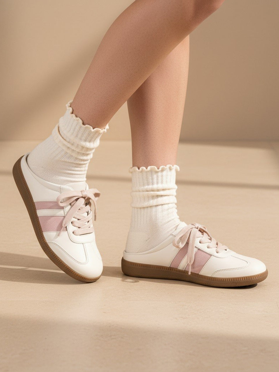 Brenda Slip On Shoe in Blush
