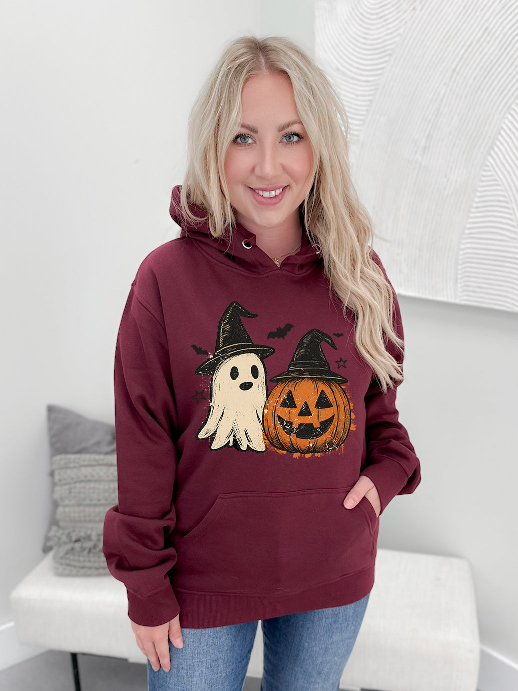 Too Cute Boo Graphix Pullover / Hoodie