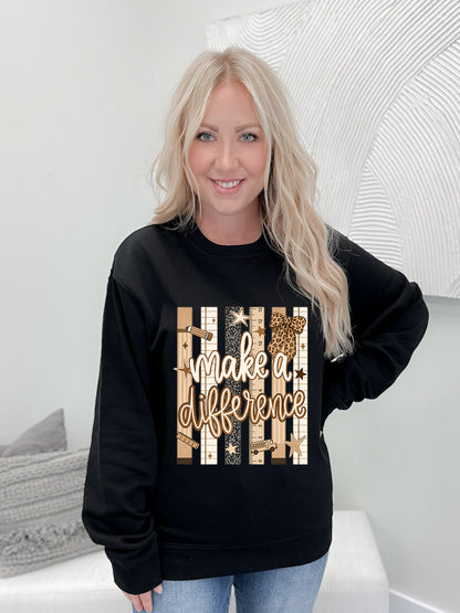 Make A Difference Graphix Pullover