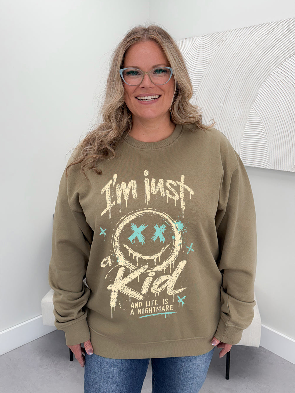 I'm Just A Kid Graphix Pullover