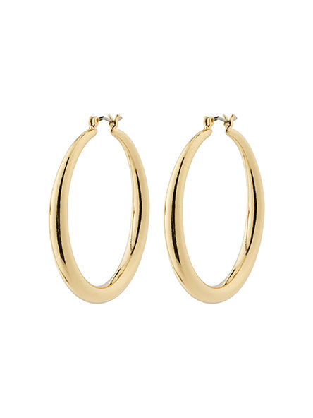 Pirya Medium Hoop Earrings