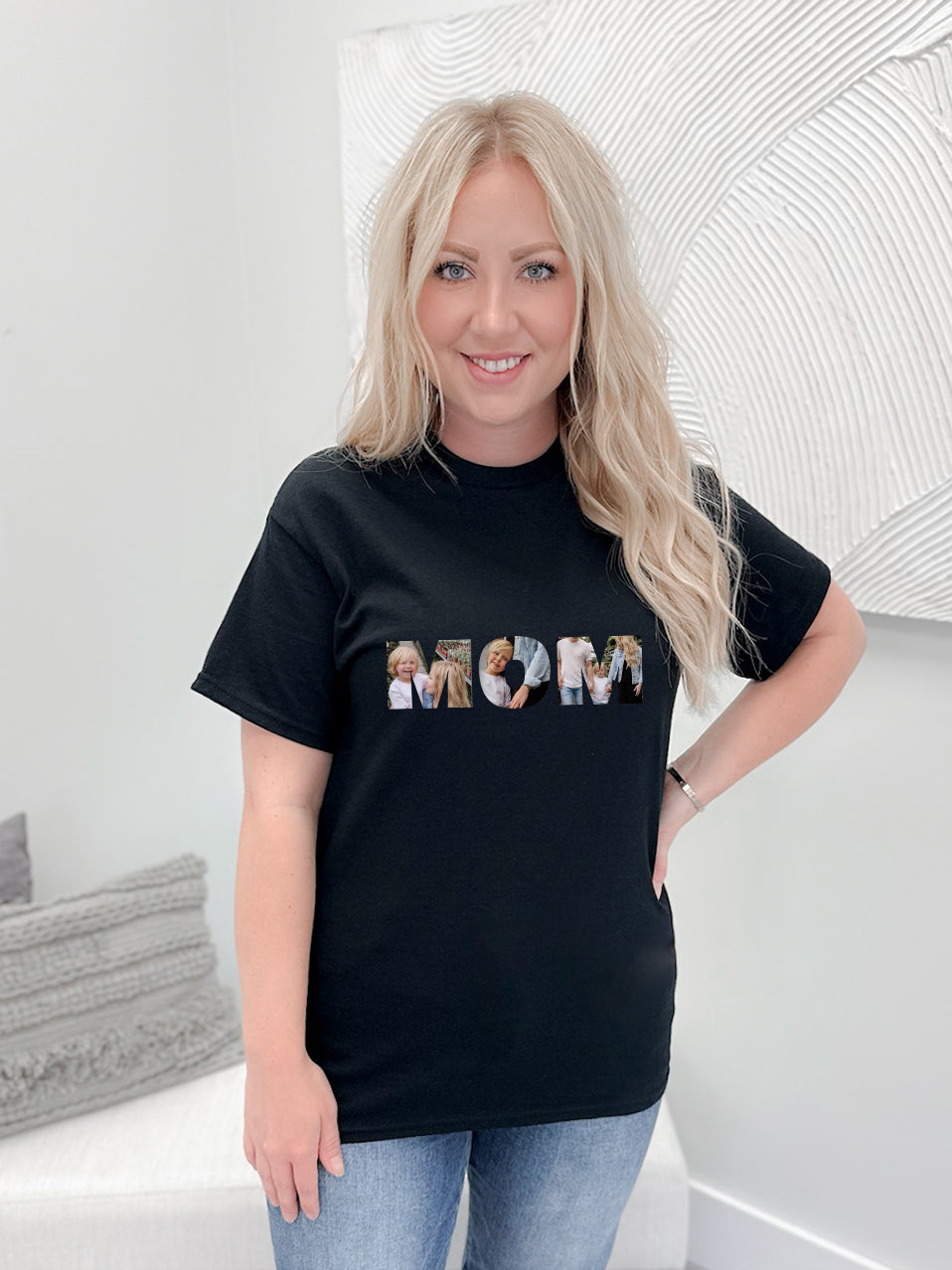 The Mom Custom Picture Tee
