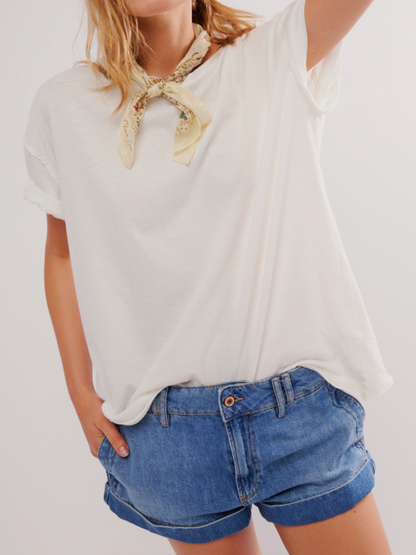 Nina Tee in Ivory by Free People