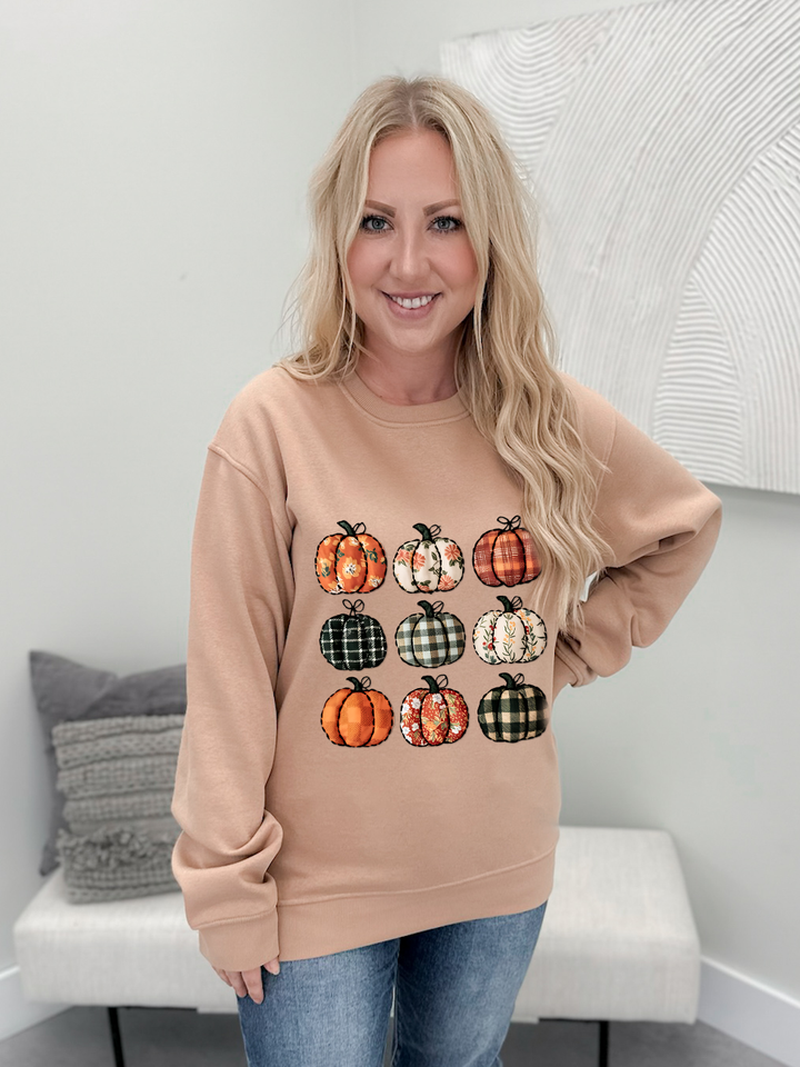 Pumpkin Stamp Graphix Pullover / Hoodie